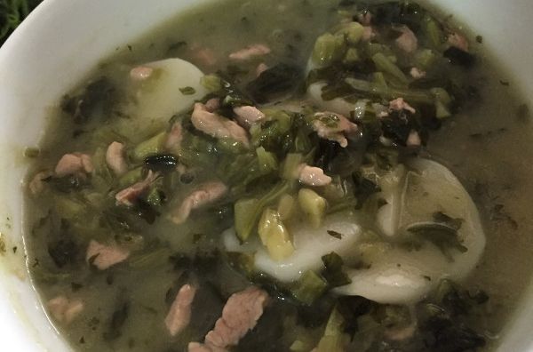 肉絲酸菜湯 肉絲酸菜湯