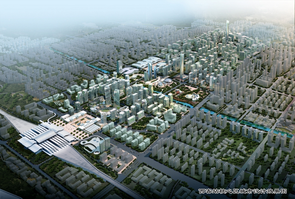 濟南西部新城核心區