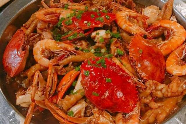 蟹肉扒鮮菇 蟹肉扒鮮菇
