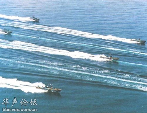 中國海軍魚雷艇編隊