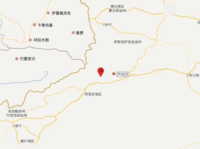 3·23拜城地震 3·23拜城地震