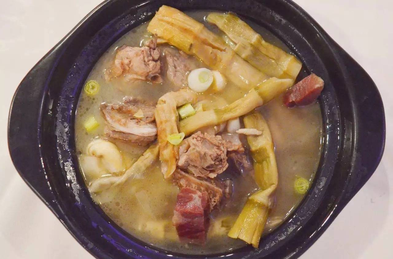 老鴨肉絲湯 老鴨肉絲湯