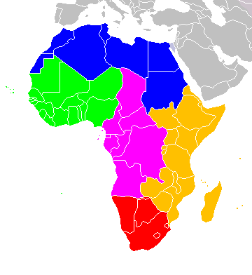 非洲(世界七大洲之一)