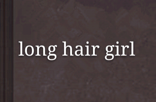 long hair girl