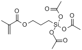 甲基丙烯酸丙氧基三乙醯氧基矽烷