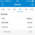 話費(電話的費用)