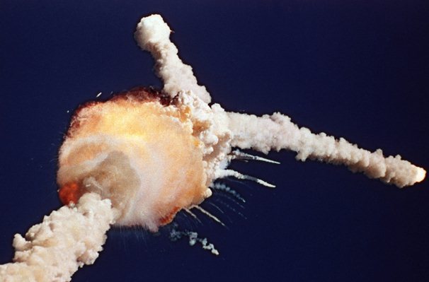 挑戰者號太空梭升空爆炸