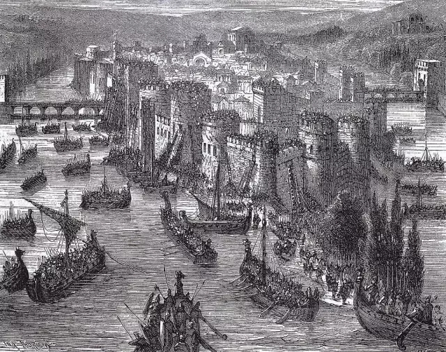 維京人正是通過塞納河攻打巴黎 並且造就了日後的諾曼第