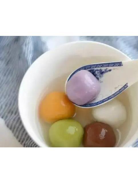 五彩豆沙湯圓 五彩豆沙湯圓