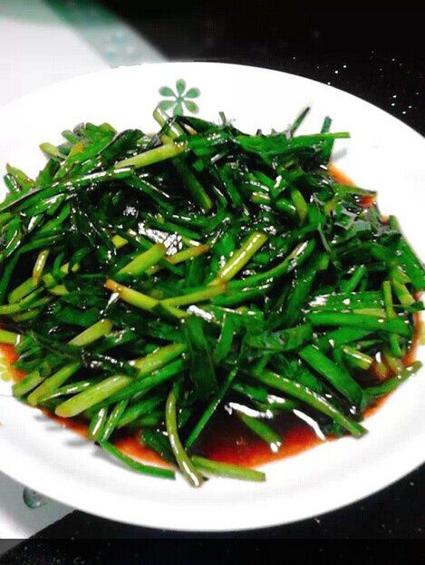 孜然韭菜 孜然韭菜