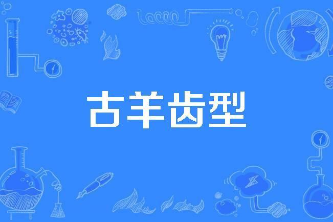 古羊齒型 古羊齒型