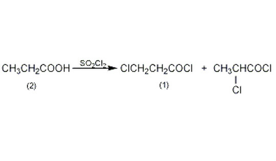 3-氯丙醯氯的化學反應過程