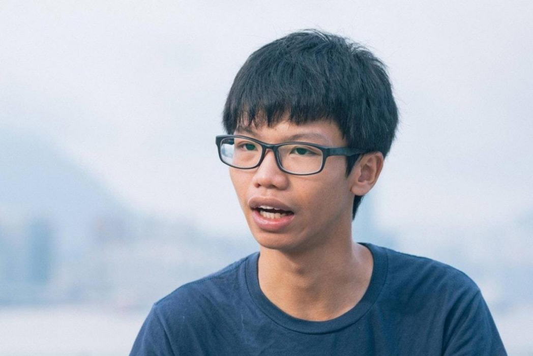 鐘翰林(港獨組織學生動員前召集人) 鐘翰林(港獨組織學生動員前召集人)