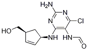 N-[2-氨基-4-氯-6-[[(1R,4S)-4-羥甲基-2-環戊烯-1-基]氨基]-5-嘧啶基]甲醯胺