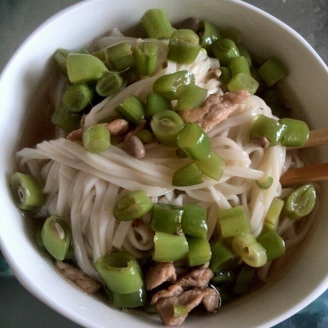 芸豆肉絲麵 芸豆肉絲麵