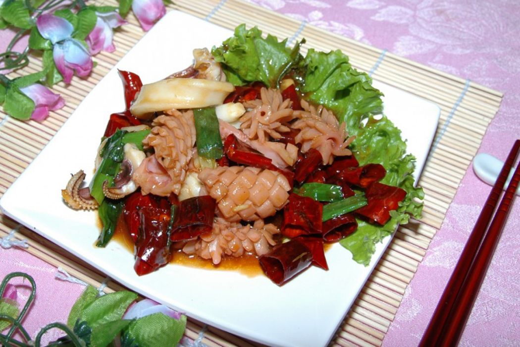 油泡麥穗魷 油泡麥穗魷