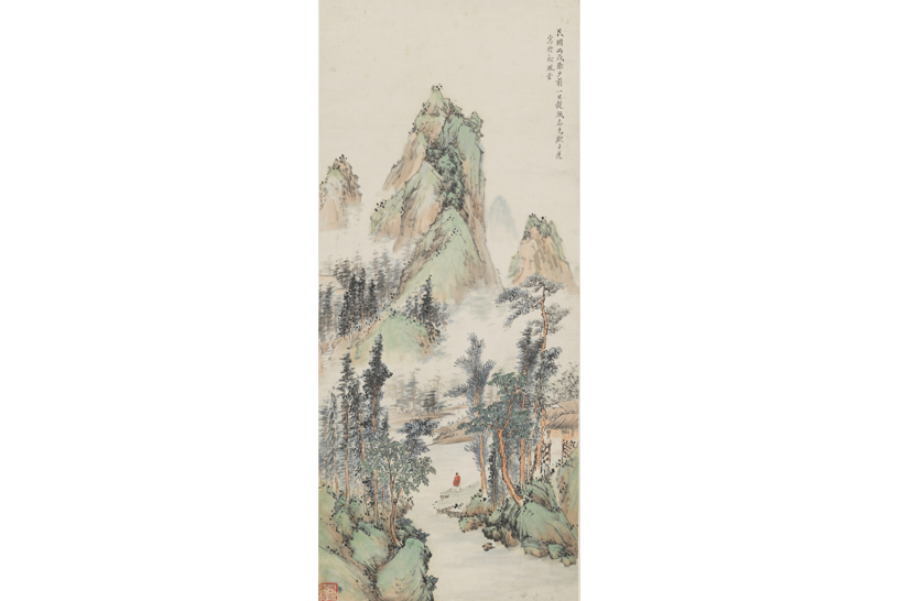 山水(湖北美術學院美術館藏品) 山水(湖北美術學院美術館藏品)