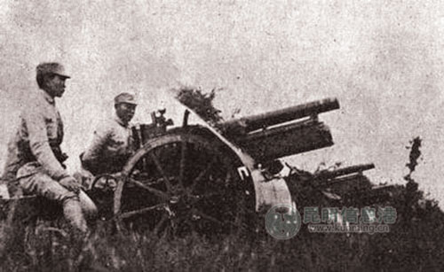 抗戰時的滇軍炮兵