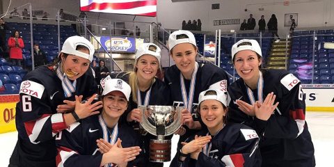 2017世界女子冰球錦標賽冠軍隊BC 6 成員