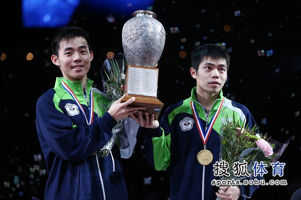 中華台北組合男雙奪冠