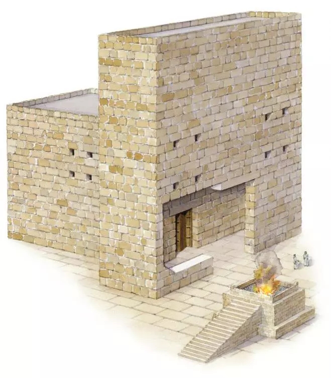 重建後的耶路撒冷聖殿復原圖