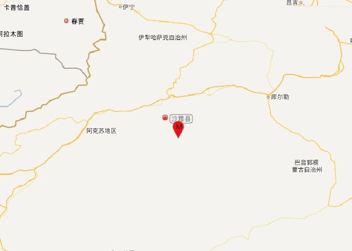 4·16沙雅地震 4·16沙雅地震