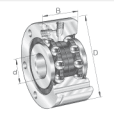 INA軸承 ZKLF1560-2RS-PE INA軸承 ZKLF1560-2RS-PE