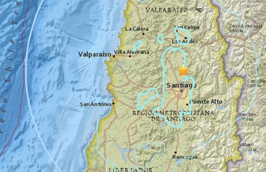8·2智利中部地震