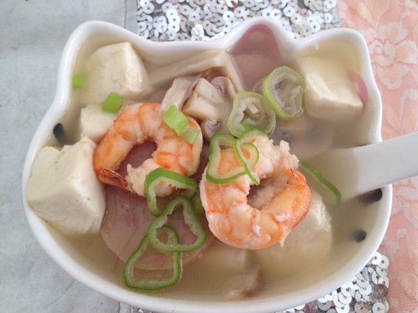 豆腐蝦湯 豆腐蝦湯