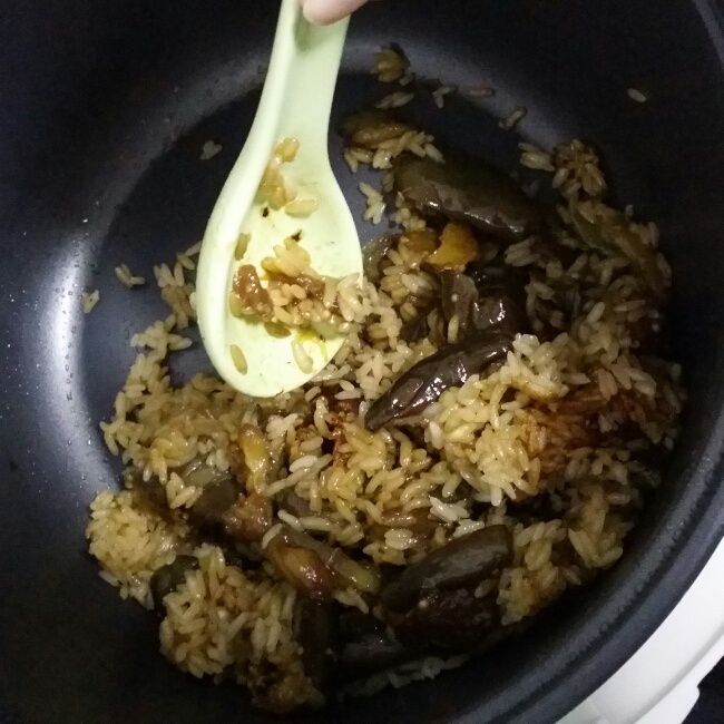 韓式茄子飯 韓式茄子飯