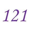 121 121