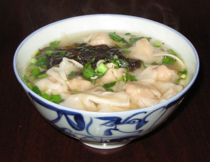 清湯鮮肉餛飩 清湯鮮肉餛飩