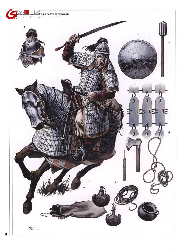 蒙古重騎兵
