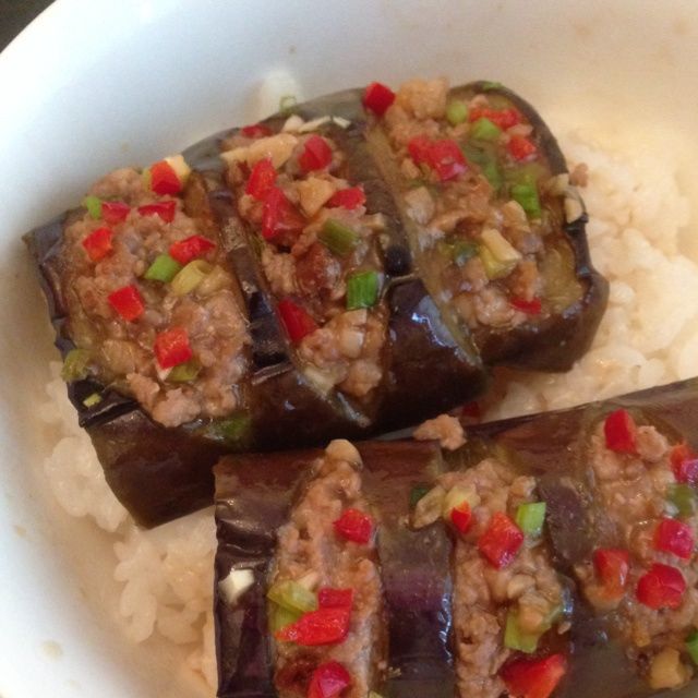 肉末茄夾 肉末茄夾