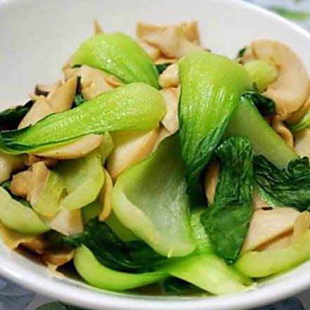 油菜杏鮑菇 油菜杏鮑菇