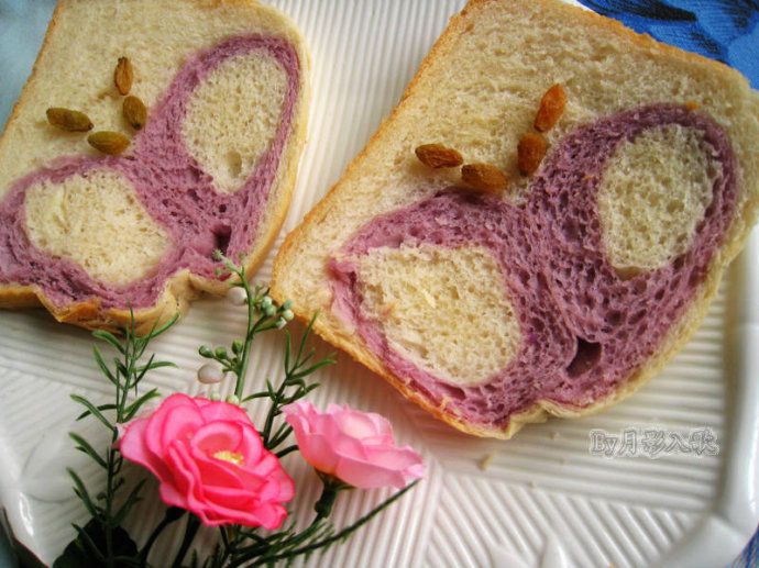 紫蝴蝶白土司