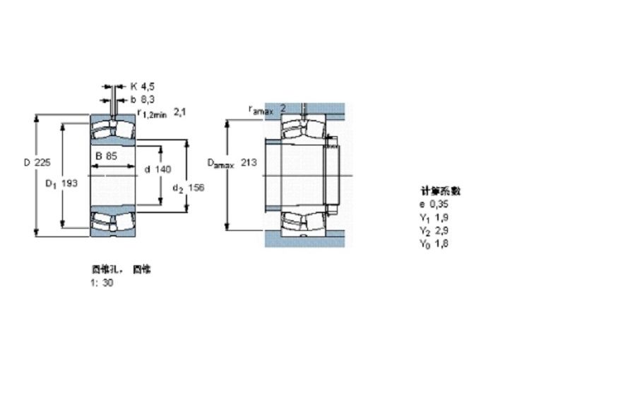 SKF 24128CCK30/W33軸承 SKF 24128CCK30/W33軸承