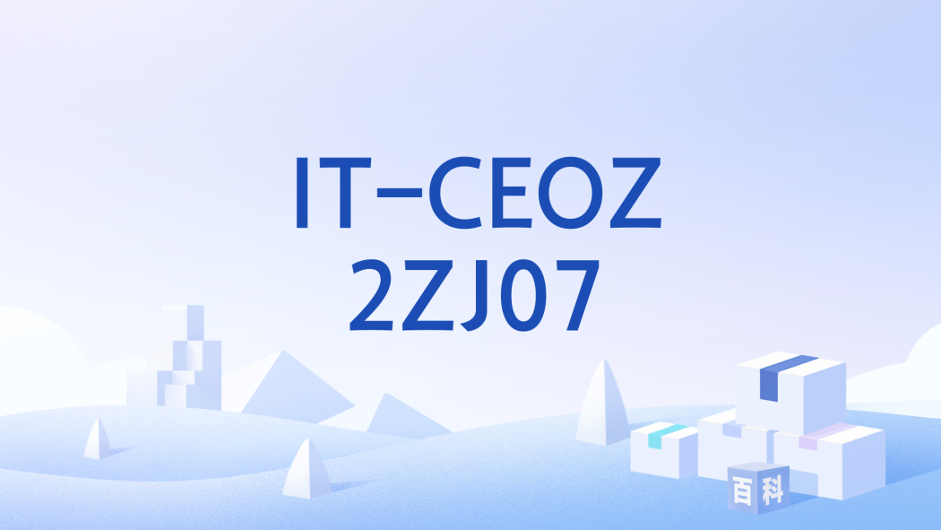 IT-CEOZ2ZJ07 IT-CEOZ2ZJ07