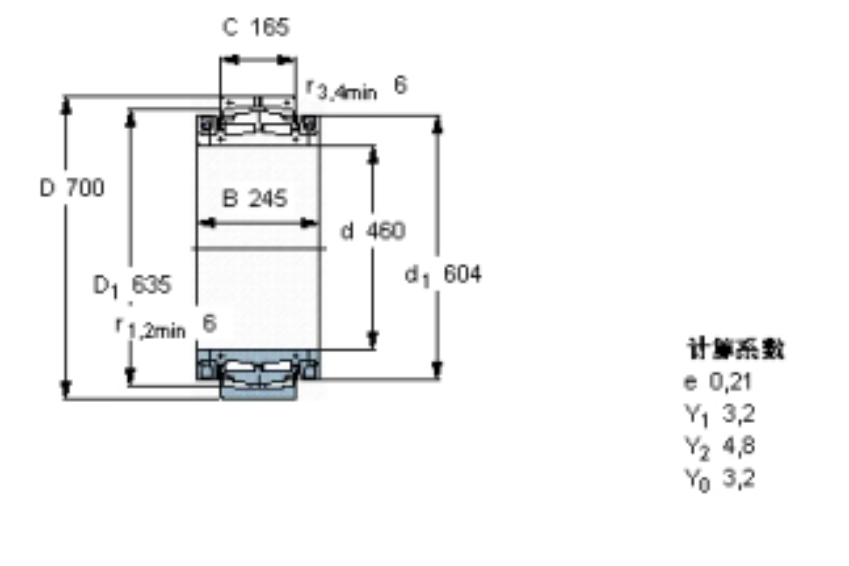 SKF BS2B243120軸承