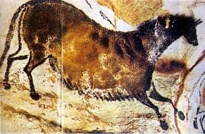 洞窟壁畫 “有孕奔馬”