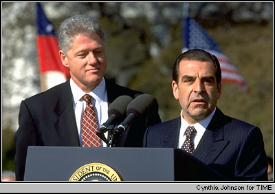 智利總統弗雷和美國總統柯林頓