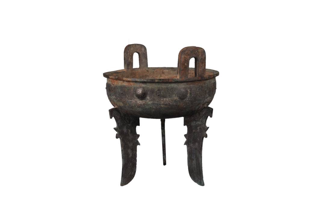 西周銅鼎(長軍古陶瓷博物館藏品) 西周銅鼎(長軍古陶瓷博物館藏品)