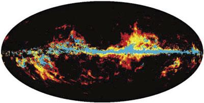 銀河氣體分布