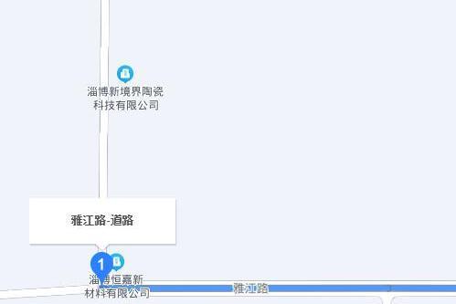 雅江路(張店經濟開發區境內道路) 雅江路(張店經濟開發區境內道路)