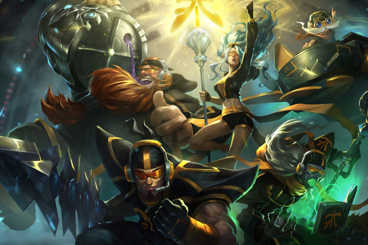 Fnatic(遊戲《英雄聯盟》中德瑪西亞皇子的一款皮膚) Fnatic(遊戲《英雄聯盟》中德瑪西亞皇子的一款皮膚)