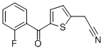 2-[5-（2-氟苯甲醯基）-2-噻吩基]乙腈