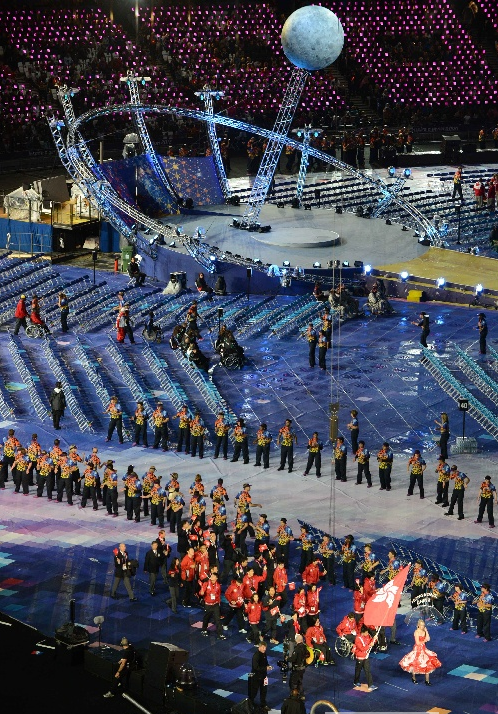 倫敦殘奧會開幕 中國香港代表團入場(圖片3)
