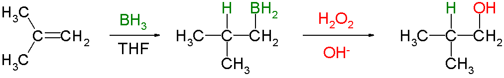 硼氫化-氧化反應