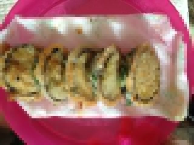 油煎茄盒 油煎茄盒