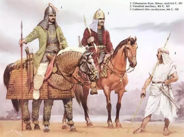 在阿拉伯世界的東部 大部分勢力都臣服於波斯